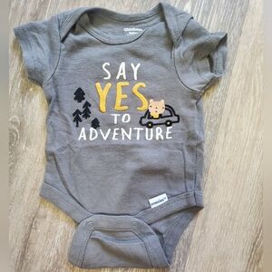 Gerber newborn onesie